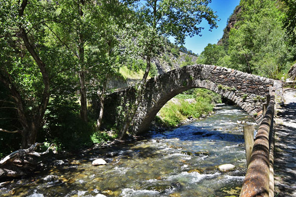 Puente de Sant Antoni de la Grella, La Massana Puente de Sant Antoni de la Grella, La Massana