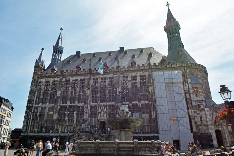 Aquisgran o Aachen , Edificio del Ayuntamiento