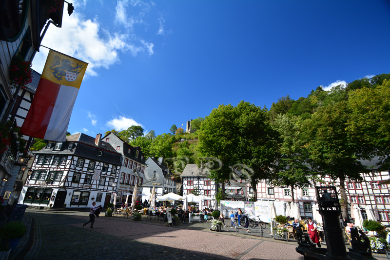 Monschau, Plaza del mercado o Markplatz