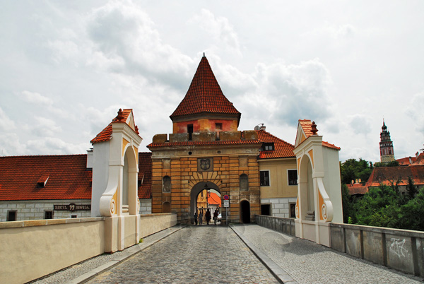 Český Krumlov, Puerta de Budějovická