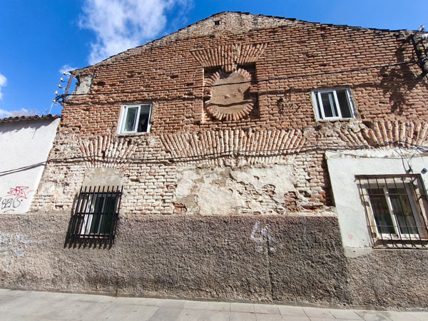 Mejorada del Campo, Muro de la Antigua Casa Pontifical