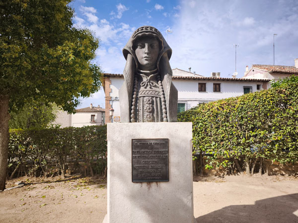 Chinchón, Busto condesa de Chinchón