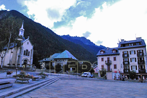 CHamonix, Plaza de la Iglesia