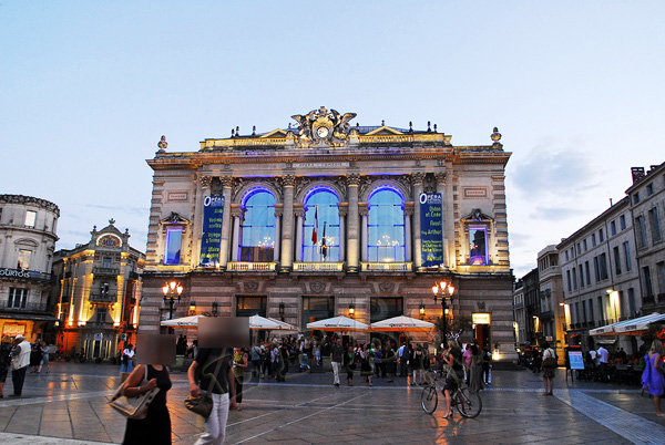 Montpellier, Plaza de la Comedia