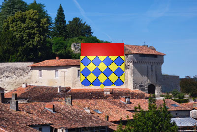 Escudo de Aubeterre-sur-dronne Escudo de Aubeterre-sur-dronne