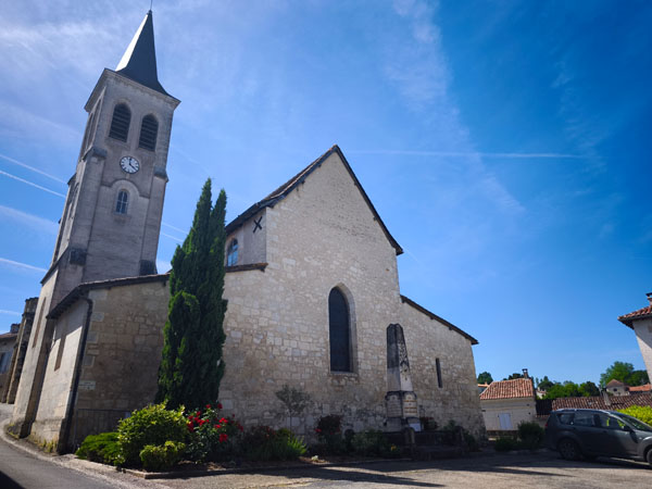 Aubeterre-sur-Dronne, Iglesia de Saint-Jacques