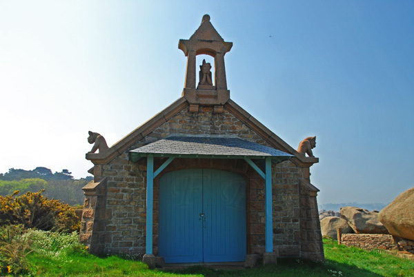 Perros-Guirec,Senda de los Aduaneros - Capilla
