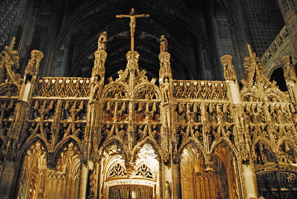 Albi, Jube de la Catedral de Santa Cecilia