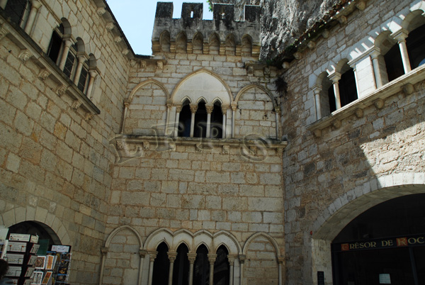 Rocamadour, Palacio Abacial
