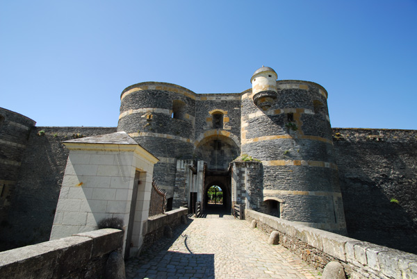Angers, Entrada al Castillo Angers, Entrada al Castillo