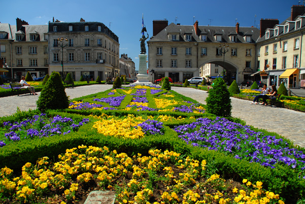 Compiegne, Place de l'Hôtel de ville
