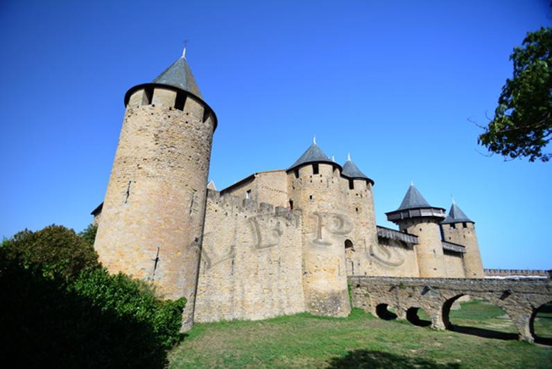 Carcasona, Castillo Comtal