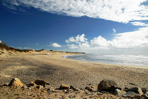 Ofir, Playa de dunas