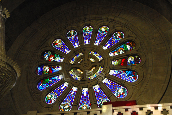 Viana do Castelo, Vidrieras del Santuario de Santa Lucía