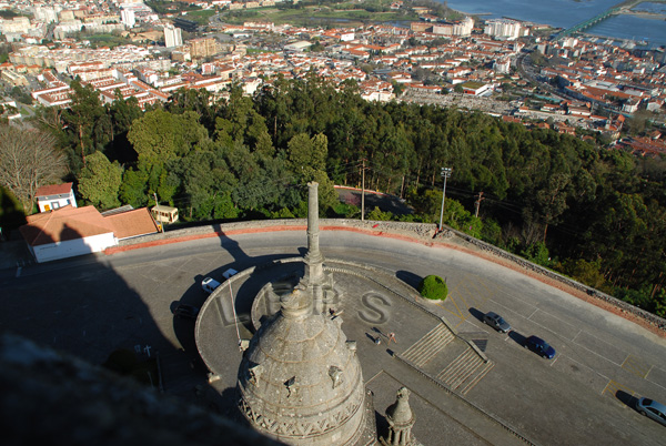 Viana do Castelo, Vistas desde el Santuario de Santa Lucía